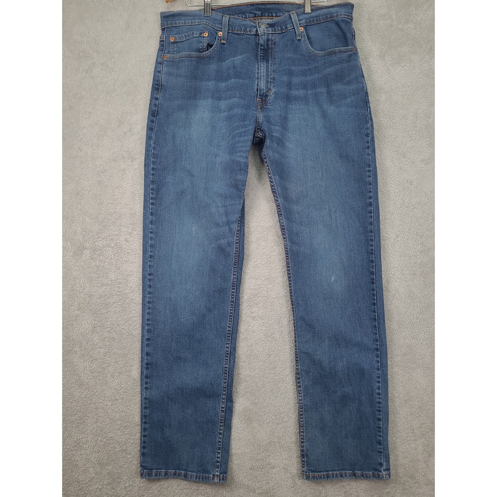 Levis 559‎ Relaxed Straight Jeans Mens 36x34 Medium Wash Blue Denim 5-Pocket